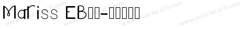 Matiss EB字体字体转换